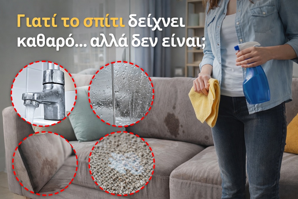 Γιατί το σπίτι δείχνει καθαρό… αλλά δεν είναι; Τα 5 σημεία που ξεχνάμε