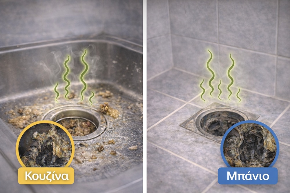 Κουζίνα ή μπάνιο; Από πού ξεκινούν συνήθως οι άσχημες μυρωδιές στο σπίτι