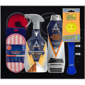 Πακέτο Κεραμικής εστίας με Dish Daddy