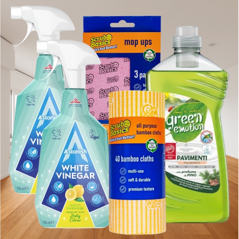 Πακέτο Astonish ξύδι + προϊόντα καθαρισμού + ΔΩΡΟ