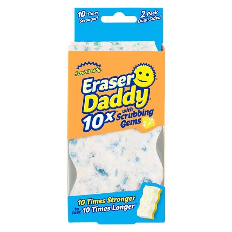 Eraser Daddy x10 – Πανίσχυρη Γόμα Καθαρισμού με FlexTexture® (Σετ 2 Τεμ.)