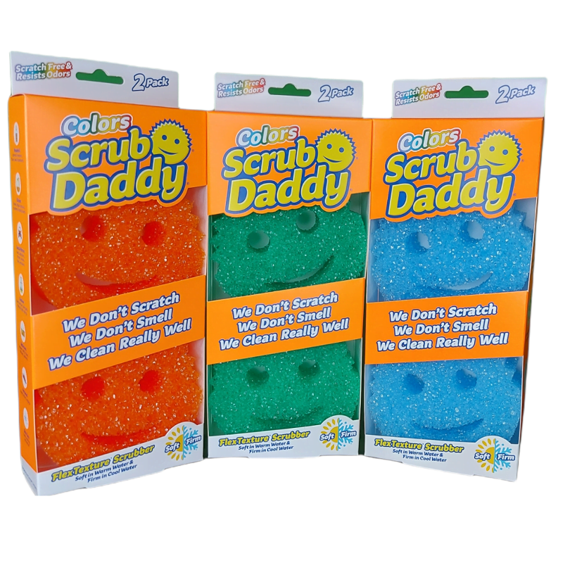 Scrub Daddy Χρωματιστά (Σετ 6 τεμ.)