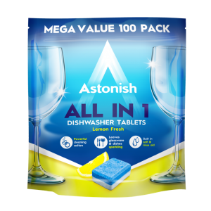 Astonish 100 Ταμπλέτες Πλυντηρίου Πιάτων - mega value pack
