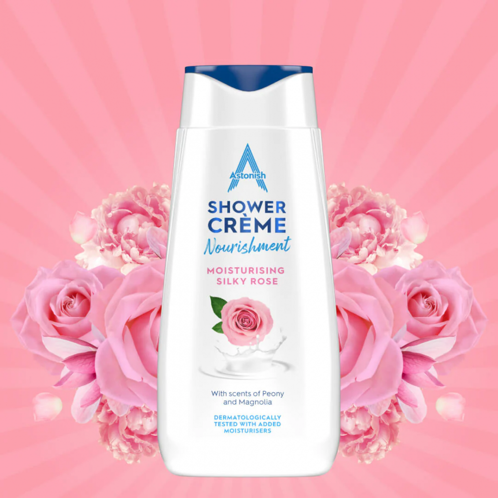 Astonish Αφρόλουτρο - Ροζ Τριαντάφυλλο 400ml
