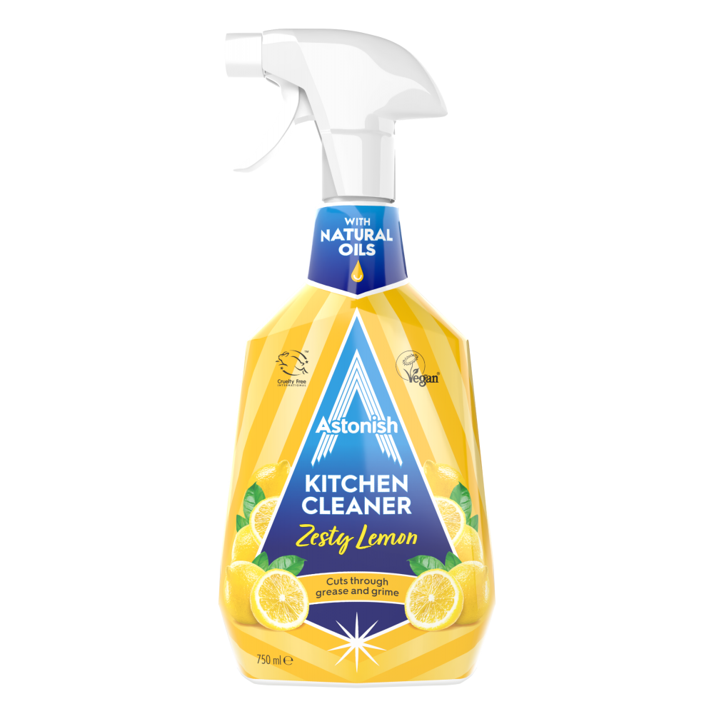 Astonish Καθαριστικό Λίπους Κουζίνας Άρωμα λεμόνι 750ml