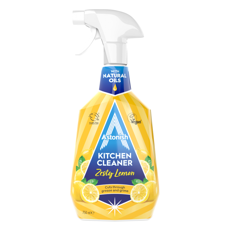 Astonish Καθαριστικό Λίπους Κουζίνας Άρωμα λεμόνι 750ml