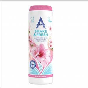 Astonish Shake & Fresh – Σκόνη Φρεσκαρίσματος Χαλιών & Υφασμάτων με Άρωμα Λουλουδιών 350gr