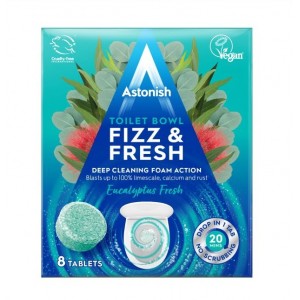 Astonish 8 Ταμπλέτες για την Λεκάνη της Τουαλέτας - Ευκάλυπτος