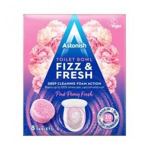 Astonish 8 Ταμπλέτες για την Λεκάνη της Τουαλέτας - Λουλούδια
