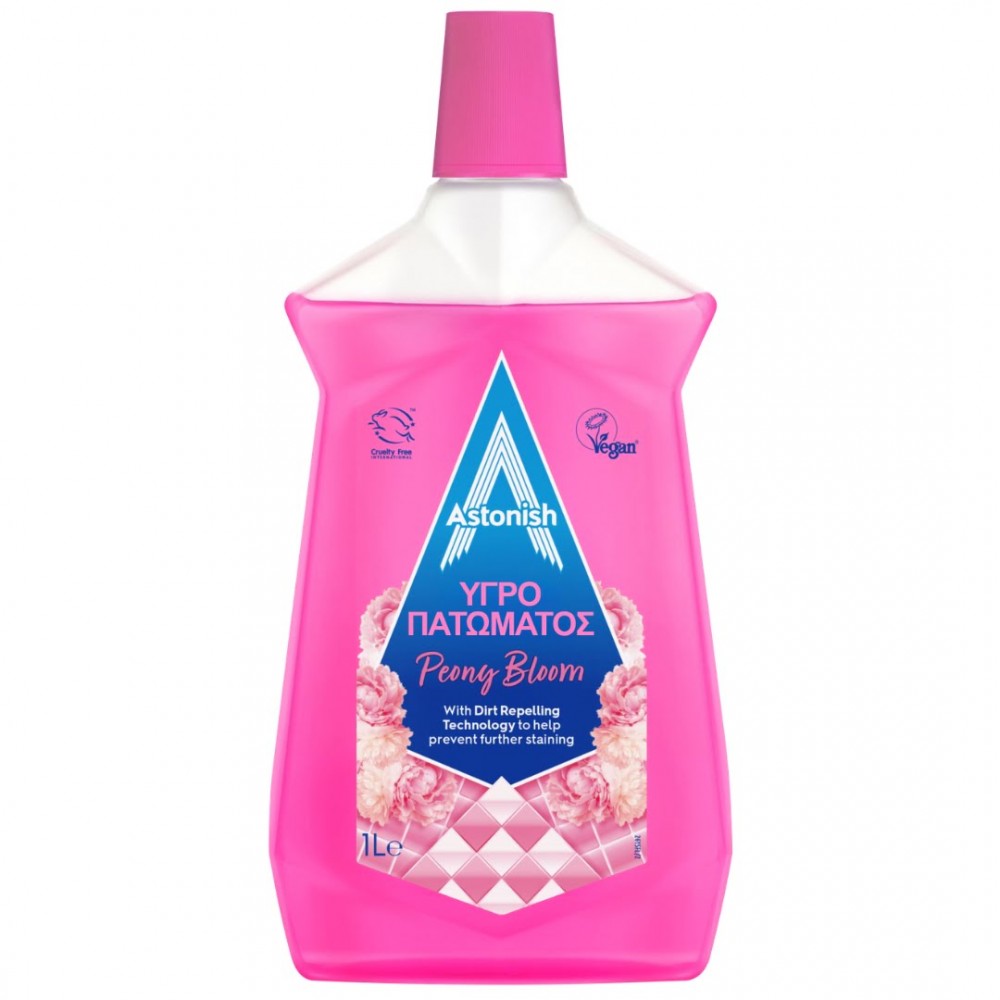 Υγρό Σφουγγαρίσματος - Παιώνια 1 Λίτρο