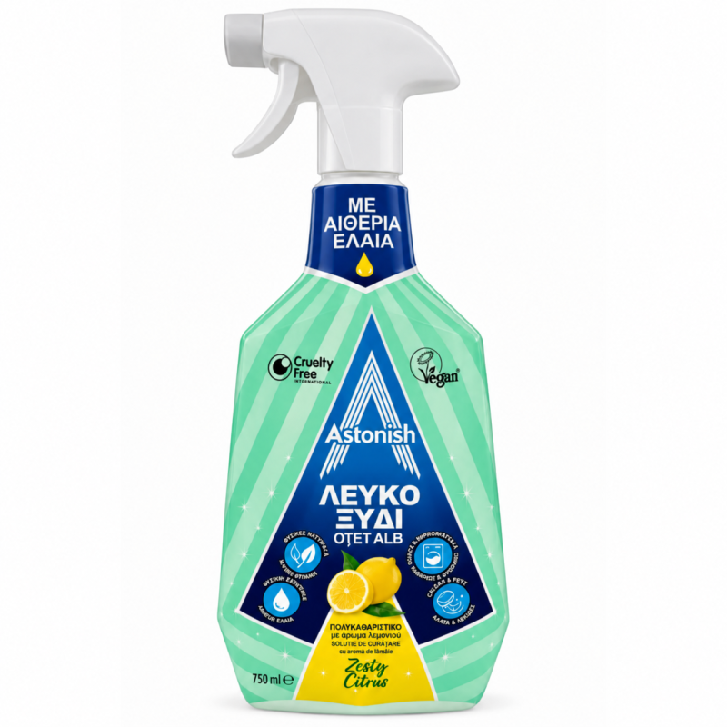 Astonish Καθαριστικό με ΞΥΔΙ - Άρωμα ΛΕΜΟΝΙ 750ml