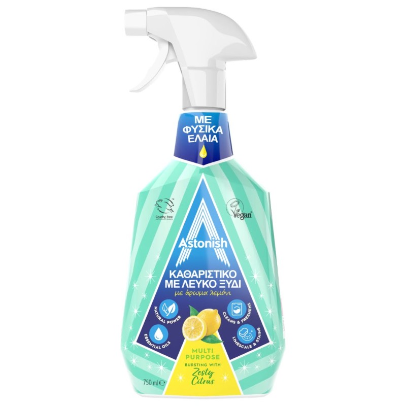 Astonish Καθαριστικό με ΞΥΔΙ - Άρωμα ΛΕΜΟΝΙ 750ml