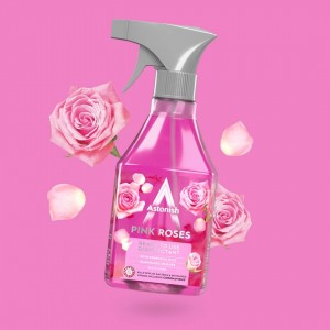 Καθαριστικό έτοιμο για χρήση - Ροζ Τριαντάφυλλο 550ml