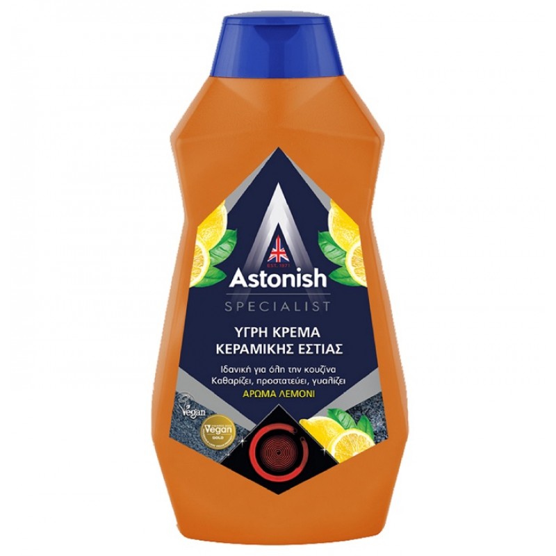 Astonish SPECIALIST Υγρή Κρέμα Κεραμικής Εστίας 500ml