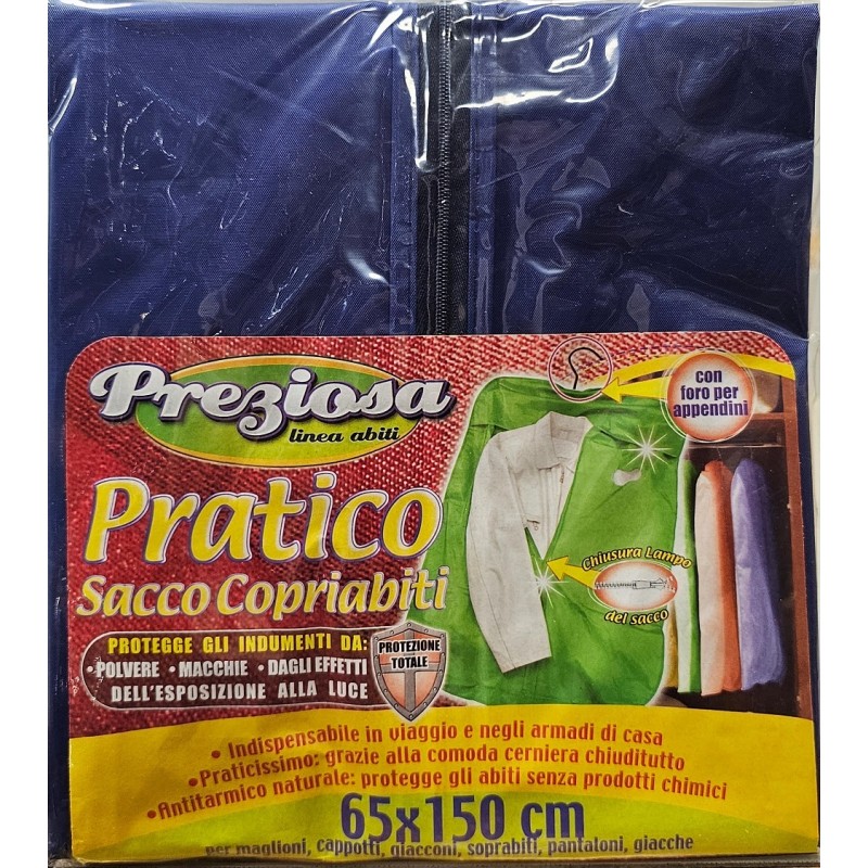 Θήκη Αποθήκευσης Ρούχων (πουκάμισα) με Φερμουάρ – 65×150 cm