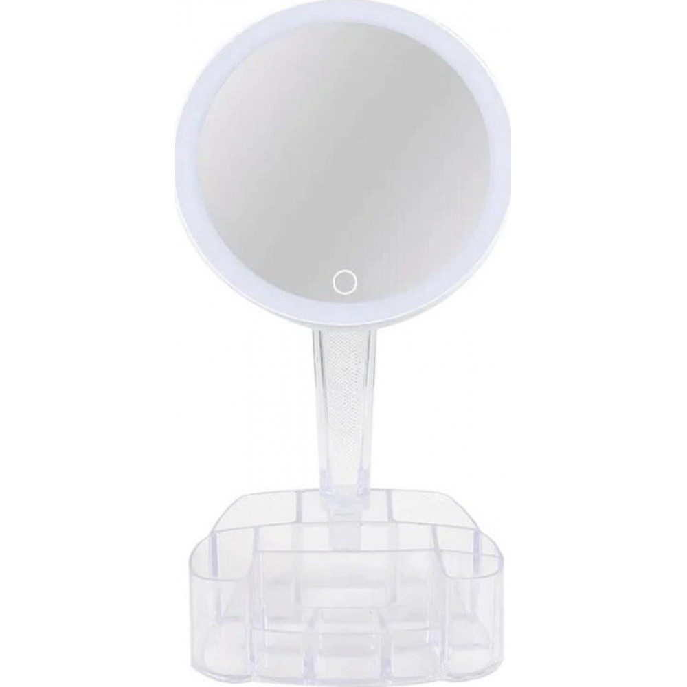 Περιστρεφόμενος Καθρέπτης Μακιγιάζ Με 26 Led - C1101