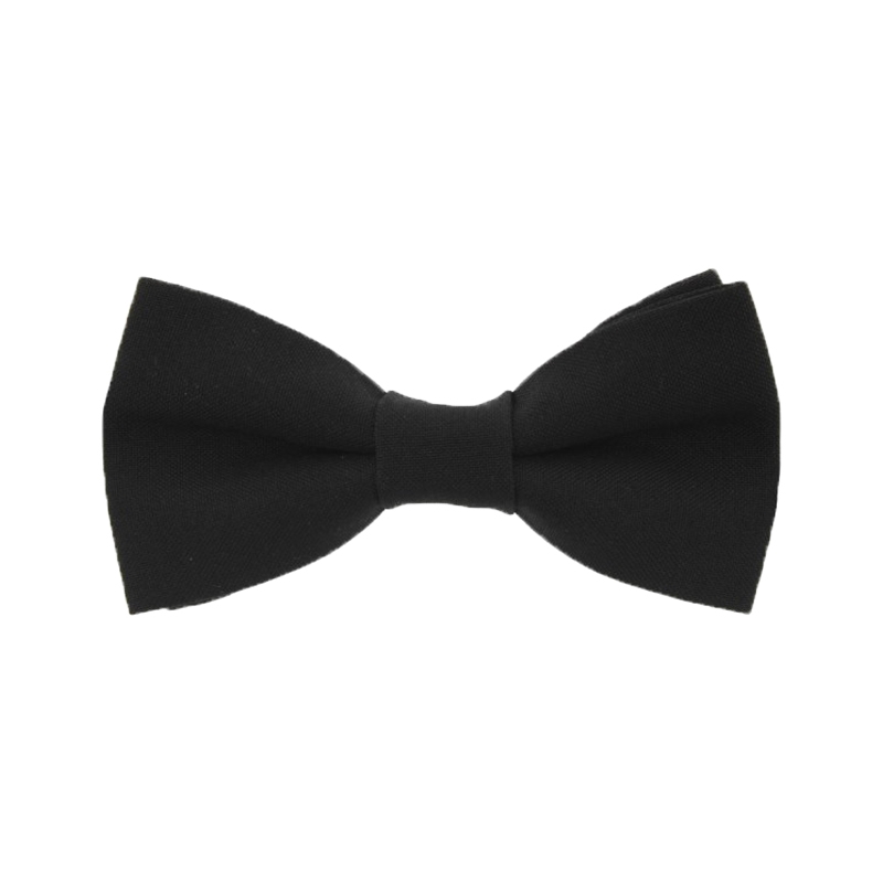 Μονόχρωμο Παιδικό Παπιγιόν Μαύρο 2 έως 6 Χρονών - 2936