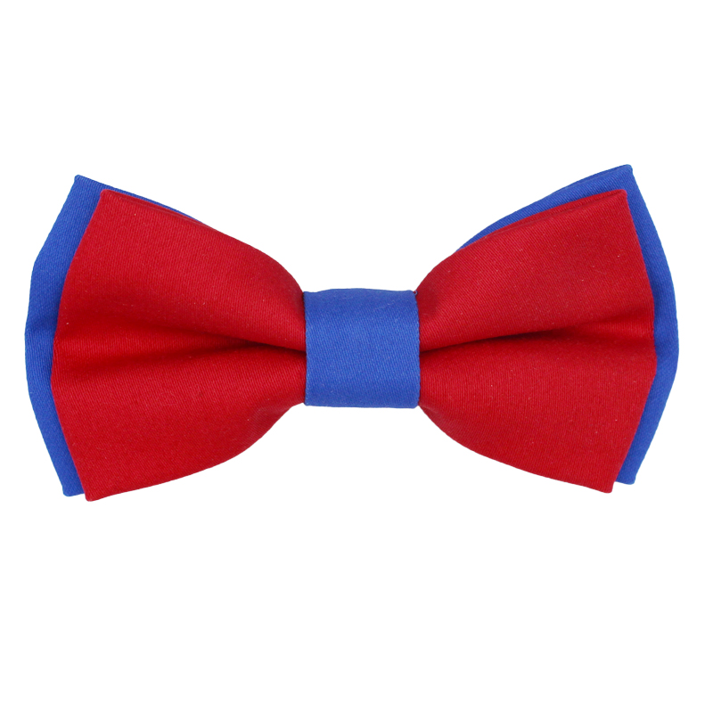 Δίχρωμο παιδικό Παπιγιόν Κόκκινο - Μπλε 2 έως 6 Χρονών -  2974