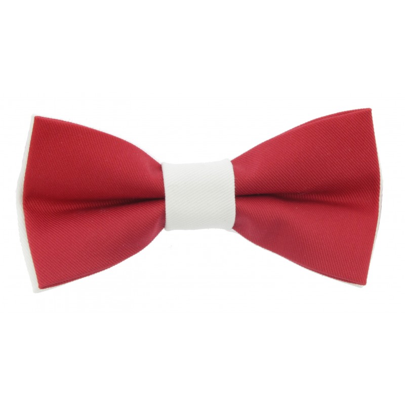 Δίχρωμο παιδικό Παπιγιόν Κόκκινο - Λευκό 7 έως 14 Χρονών - 2980