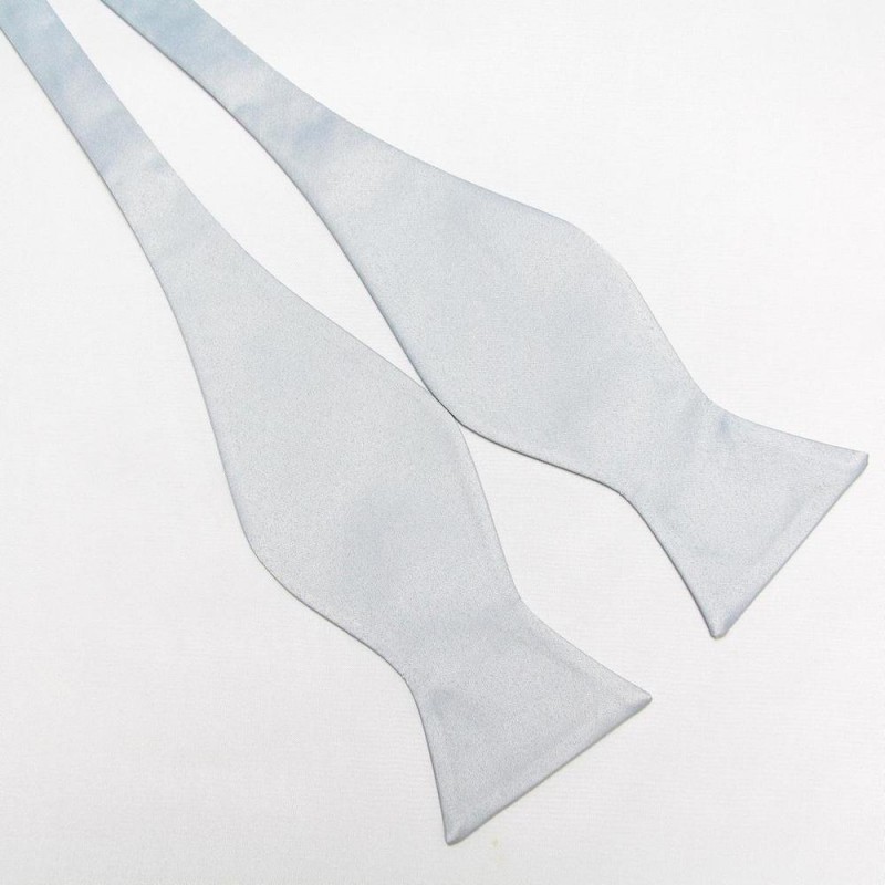 Ασημί Δετό Παπιγιόν  - 3087