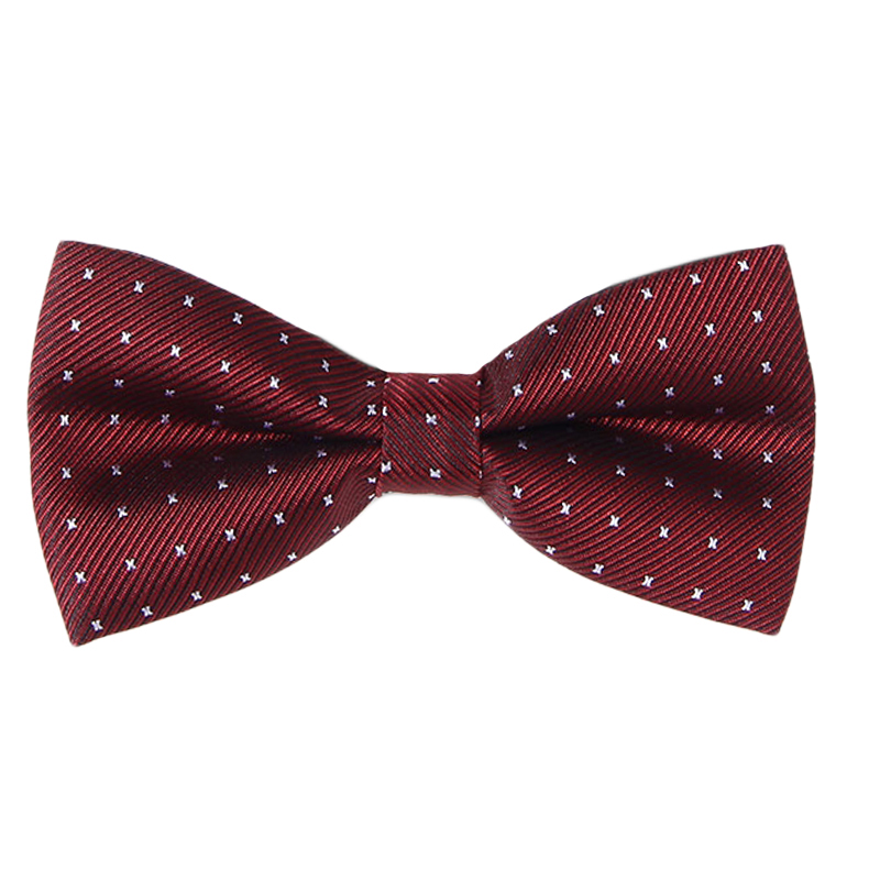 Ανδρικό Παπιγιόν Μπορντό Με Αστεράκια - 3376