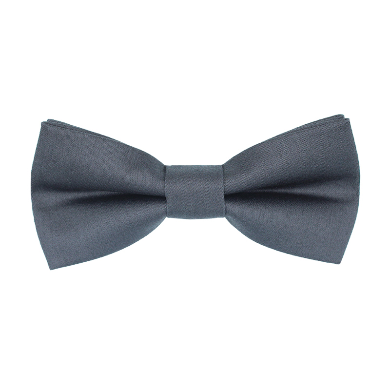 Μονόχρωμο Παιδικό Παπιγιόν Γκρι Ανθρακί 7 έως 14 Χρονών - 4533