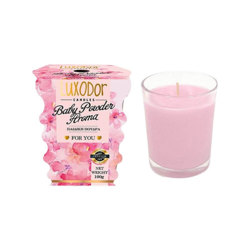 Κερί Αρωματικό For You ΄ Πούδρα- 35 ωρών περ.  Κερί Αρωματικό For You ΄ Πούδρα- 35 ωρών περ.