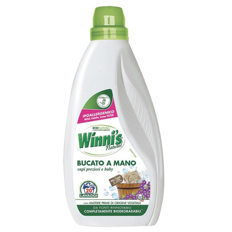 Winni's Απορρυπαντικό πλύσ. στο Χέρι - 750ml – 20 μεζούρες